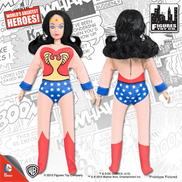 DC World's Greatest Heroes Series 2 Wonder Woman 8" Retro Figure Gallery Image 3