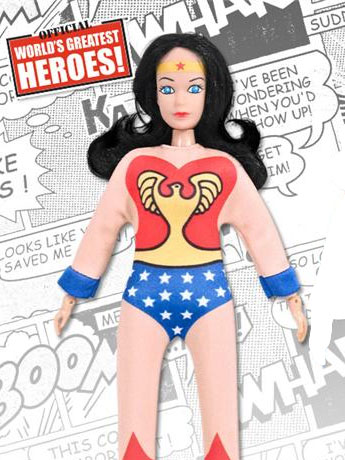 DC World's Greatest Heroes Series 2 Wonder Woman 8" Retro Figure Gallery Image 2