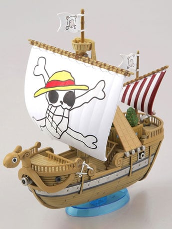 One Piece Grand Ship Collection Going Merry (Memorial Color Ver.) Model Kit Gallery Image 2