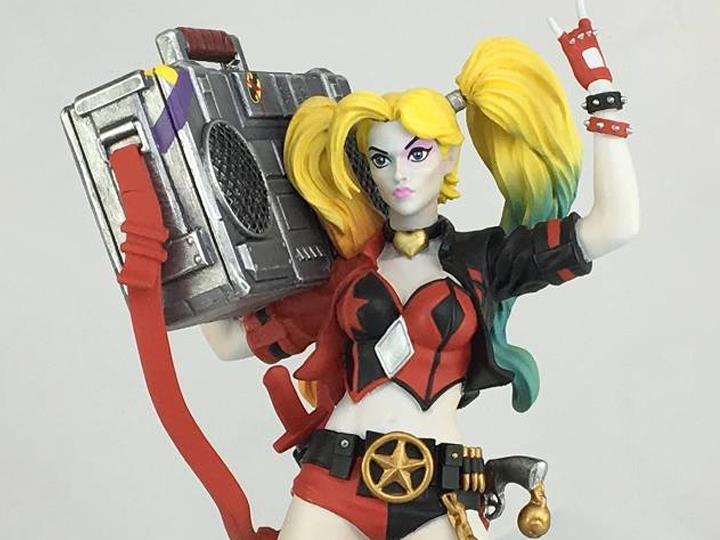 DC Rebirth Harley Quinn Boombox PX SDCC 2017 Exclusive Statue Gallery Image 1
