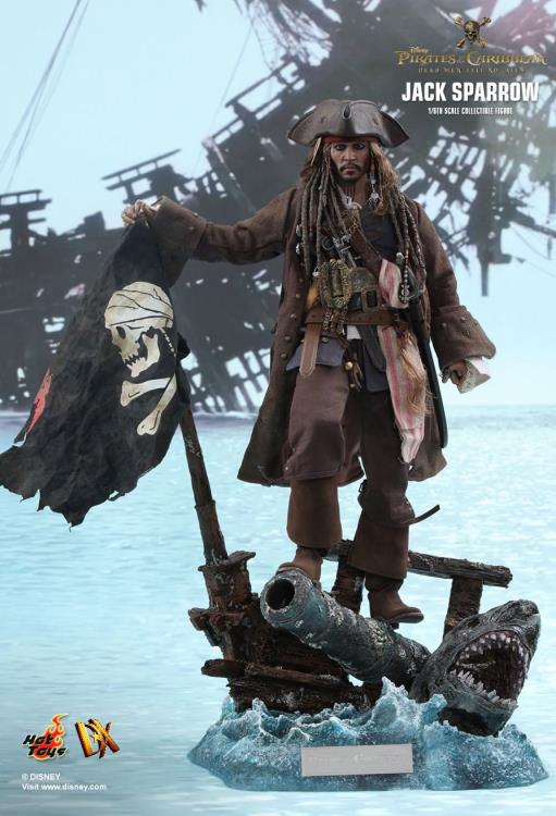 Pirates of the Caribbean: Dead Men Tell No Tales DX15 Jack Sparrow 1/6th Scale Collectible Figure Gallery Image 3