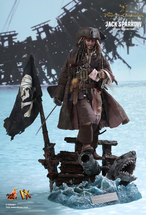 Pirates of the Caribbean: Dead Men Tell No Tales DX15 Jack Sparrow 1/6th Scale Collectible Figure Gallery Image 4