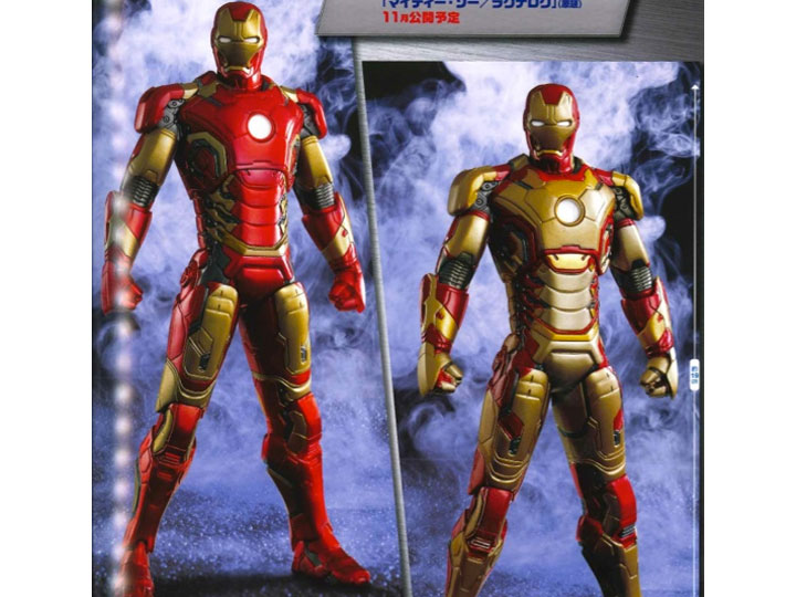 Marvel Universe Iron Man Mark XLII & XLIII Premium 1/10 Scale Figures Gallery Image 1