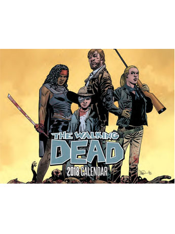 The Walking Dead 2018 Calendar With PX Walking Dead #1 Variant SDCC 2017 Exclusive Gallery Image 2