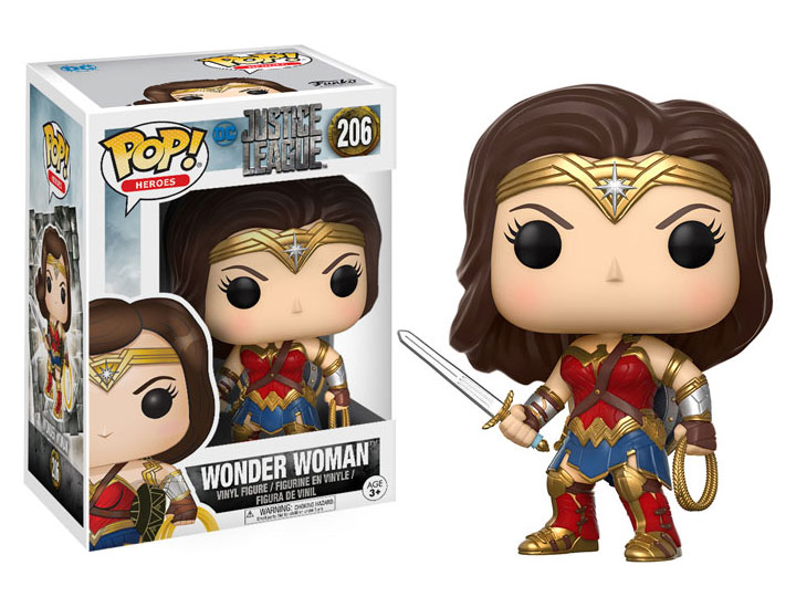 Pop! Heroes: Justice League - Wonder Woman Gallery Image 1