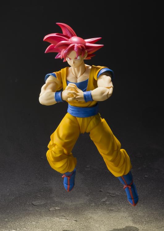 Dragon Ball Z S.H.Figuarts Super Saiyan God Goku Gallery Image 3
