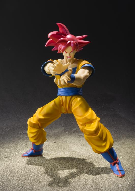 Dragon Ball Z S.H.Figuarts Super Saiyan God Goku Gallery Image 4