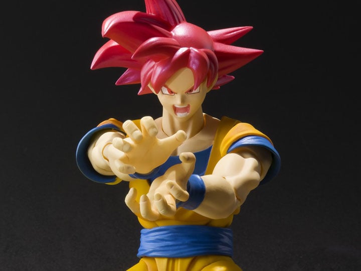 Dragon Ball Z S.H.Figuarts Super Saiyan God Goku Gallery Image 1