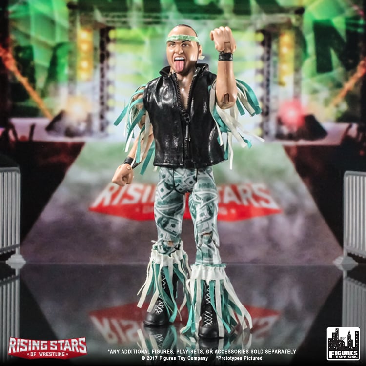 Rising Stars of Wrestling 6" Action Figure Series 01 - Young Buck Nick Jackson Gallery Image 4
