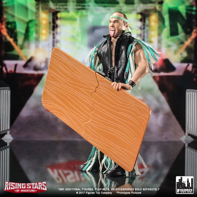 Rising Stars of Wrestling 6" Action Figure Series 01 - Young Buck Nick Jackson Gallery Image 5