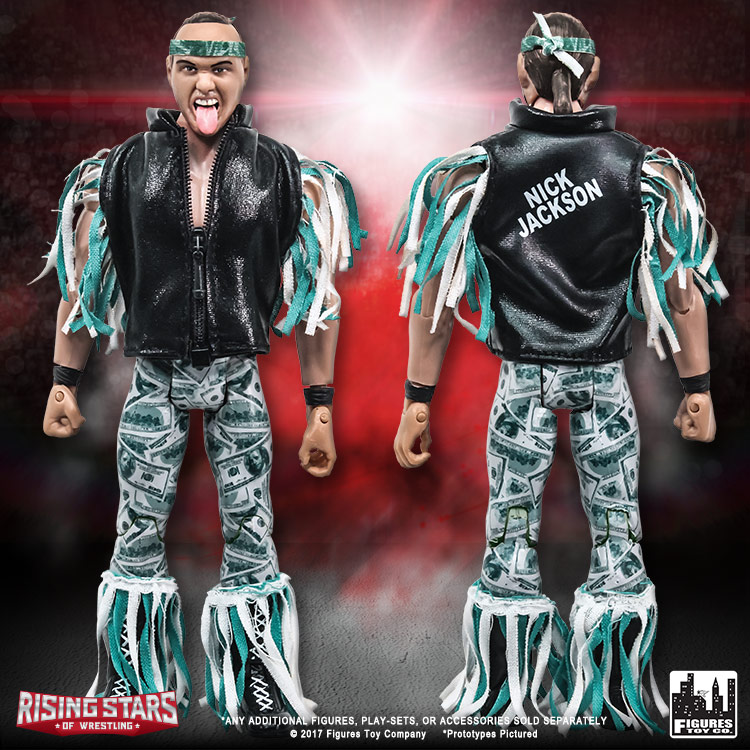 Rising Stars of Wrestling 6" Action Figure Series 01 - Young Buck Nick Jackson Gallery Image 7