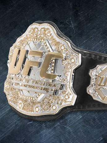 UFC Limited Edition World Championship Adult Size Replica Belt Gallery Image 2