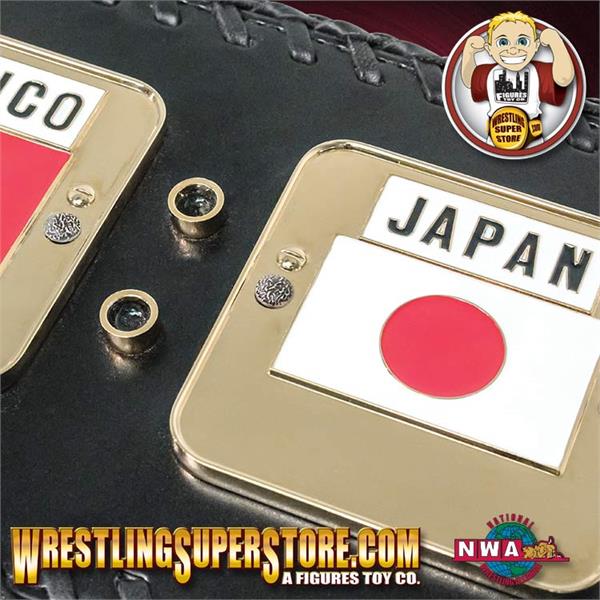 NWA World Heavyweight Championship Ultra Deluxe Adult Size Replica Belt Gallery Image 9