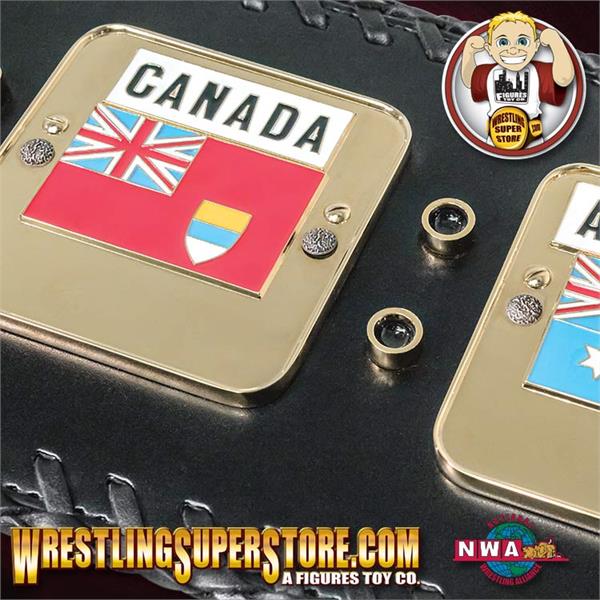 NWA World Heavyweight Championship Ultra Deluxe Adult Size Replica Belt Gallery Image 10