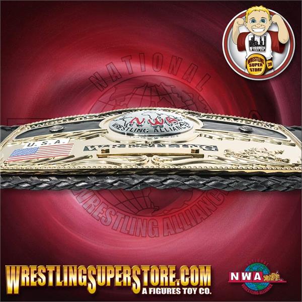NWA World Heavyweight Championship Ultra Deluxe Adult Size Replica Belt Gallery Image 11