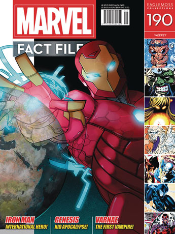Example Fact Sheet Marvel Marvel Fact Files #190