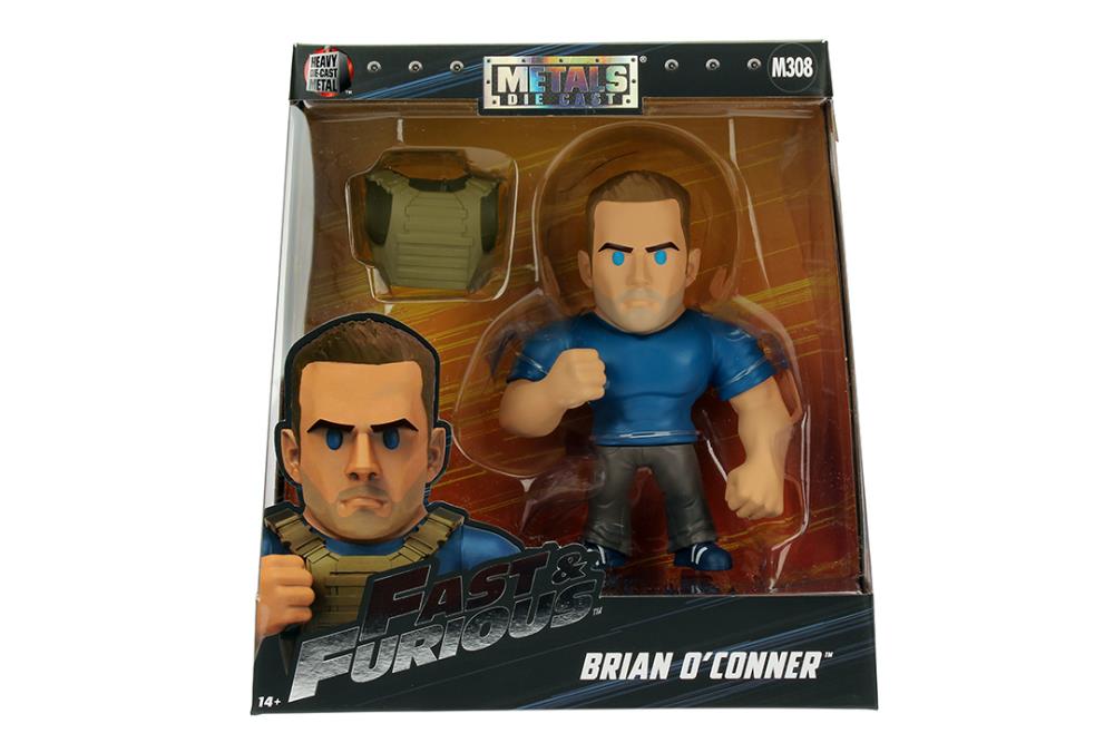 Fast & Furious Metals Die Cast 6" Brian O'Conner Figure Gallery Image 3