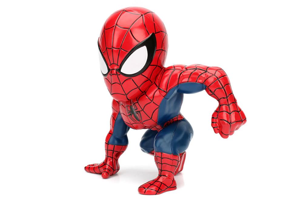 Marvel Metals Die Cast 6" Ultimate Spider-Man Figure Gallery Image 3