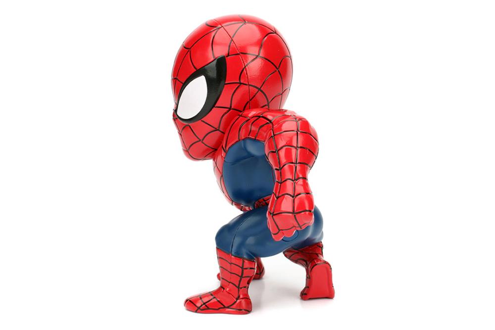 Marvel Metals Die Cast 6" Ultimate Spider-Man Figure Gallery Image 4