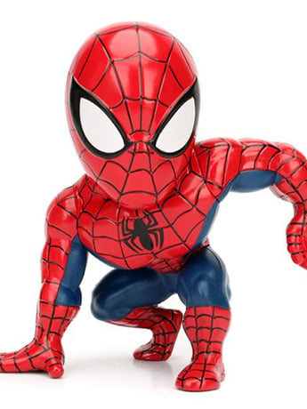 Marvel Metals Die Cast 6" Ultimate Spider-Man Figure Gallery Image 2