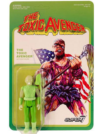 The Toxic Avenger ReAction 3.75" Figure (Glow in The Dark Variant) Gallery Image 2