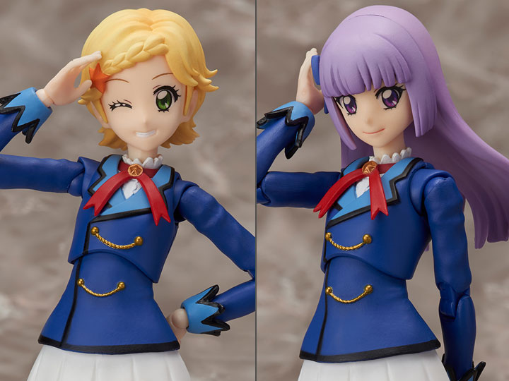 Aikatsu! S.H.Figuarts Hikami Sumire & Shinjo Hinaki Set (Winter Uniform) Exclusive Gallery Image 1