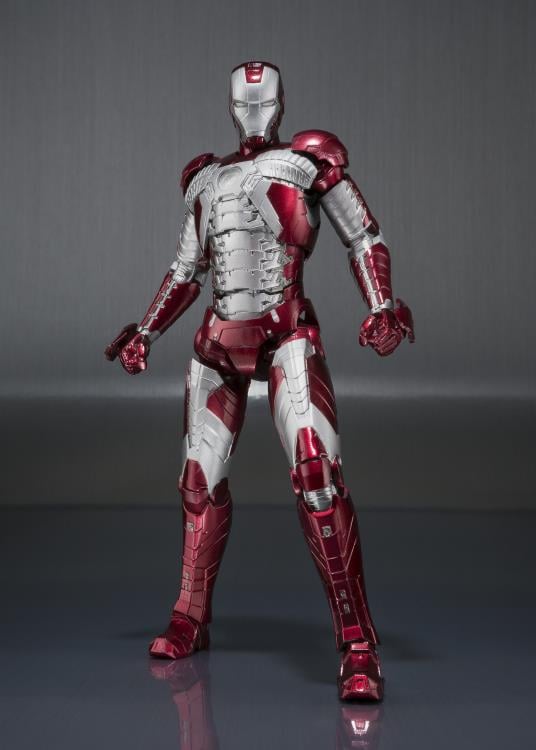 Iron Man 2 S.H.Figuarts Iron Man Mark V & Hall of Armor Set Gallery Image 4