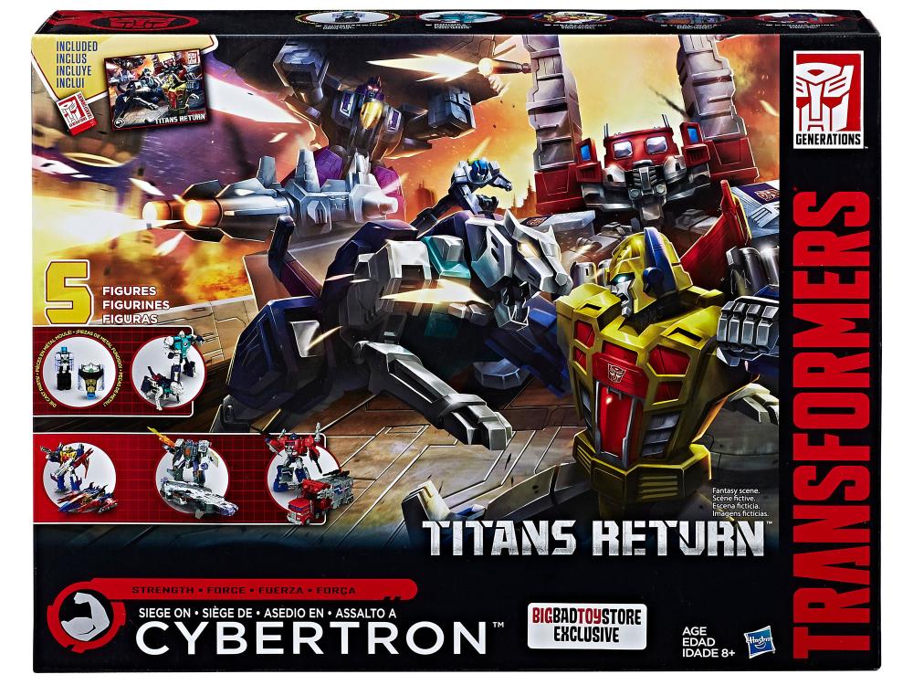 その他 Titans Return Siege on Cybertron set Transformers Titans Return Siege on Cybertron BBTS Exclusive