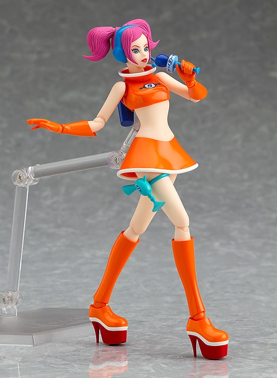 Space Channel 5 figma EX-043 Ulala (Exciting Orange ver.) Gallery Image 5