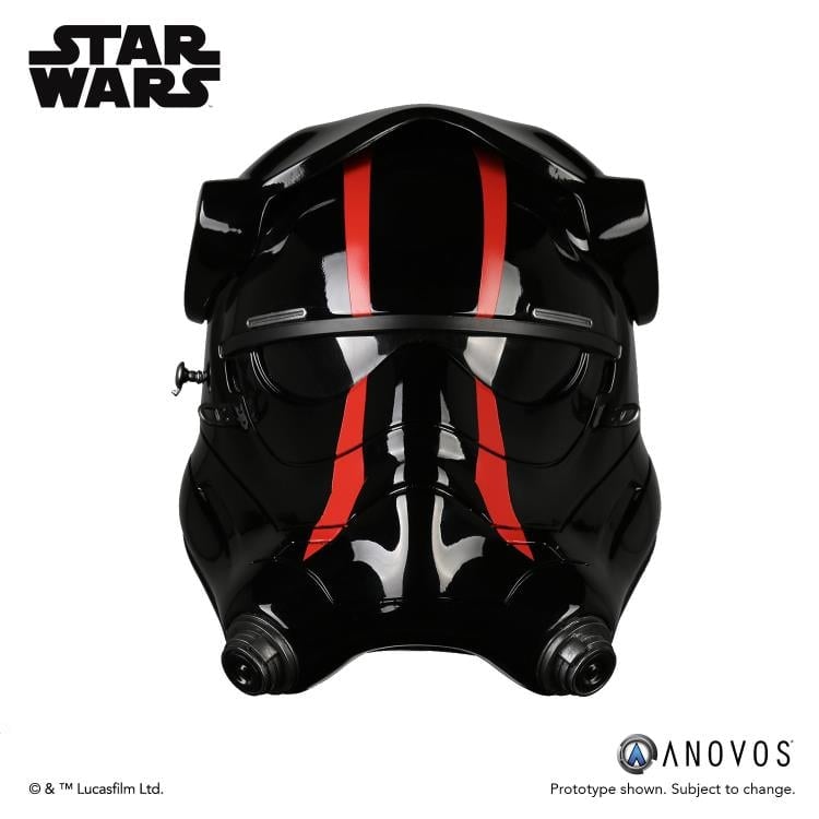 First Order Special Forces TIE Fighter Pilot (The Force Awakens) 1:1 Scale Wearable Helmet Gallery Image 3
