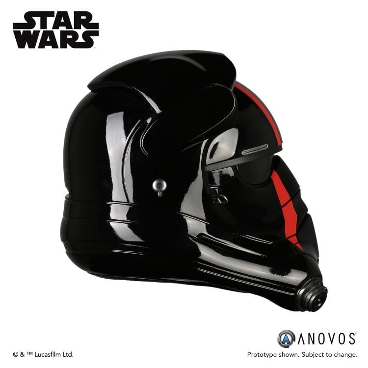 First Order Special Forces TIE Fighter Pilot (The Force Awakens) 1:1 Scale Wearable Helmet Gallery Image 4