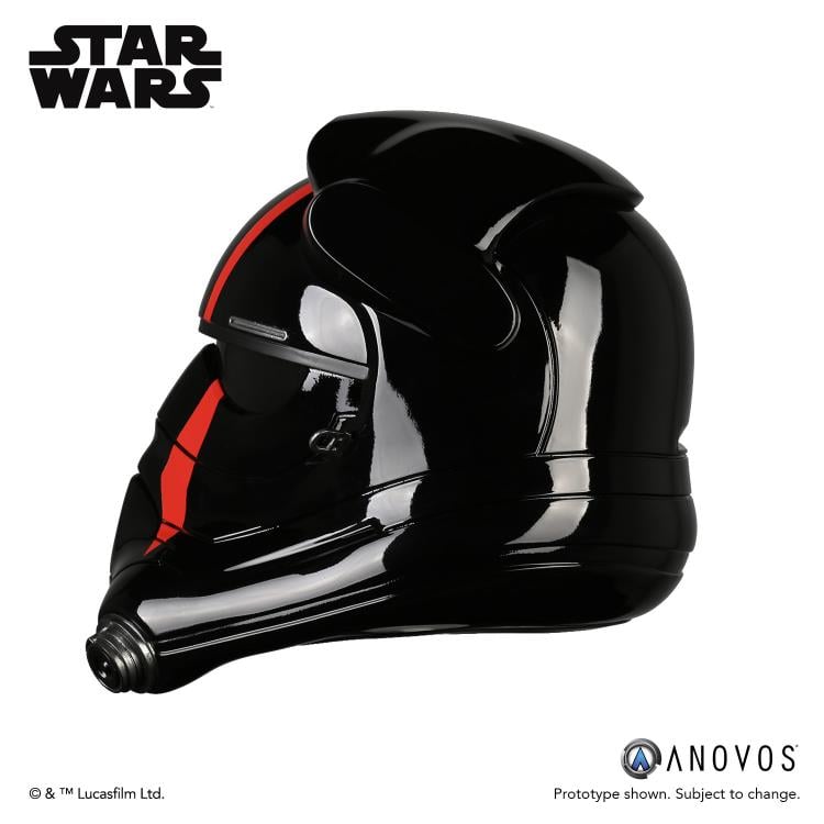First Order Special Forces TIE Fighter Pilot (The Force Awakens) 1:1 Scale Wearable Helmet Gallery Image 6