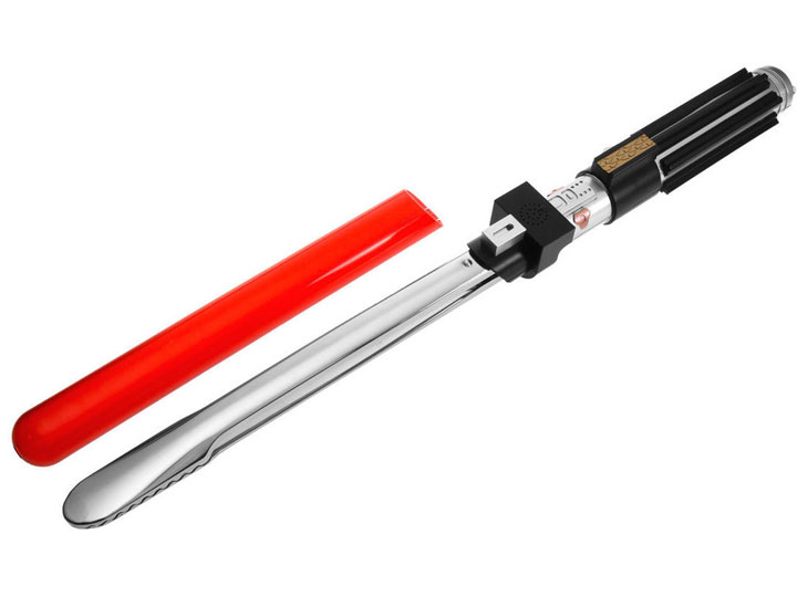 Star Wars Darth Vader Lightsaber BBQ Tongs Gallery Image 1