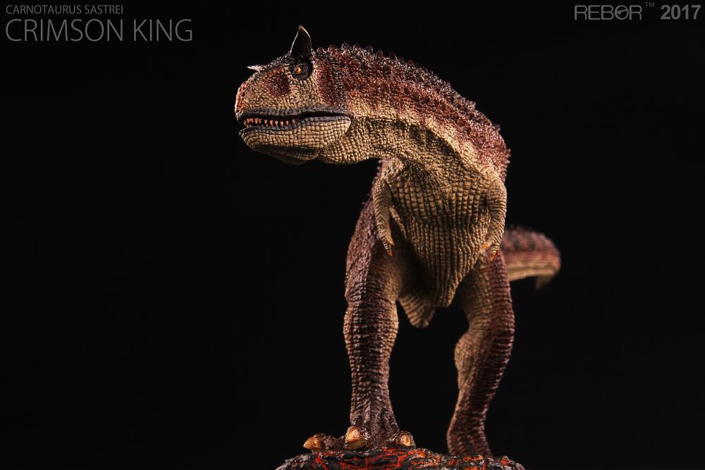 Carnotaurus sastrei "Crimson King" 1/35 Scale Museum Class Replica Gallery Image 6