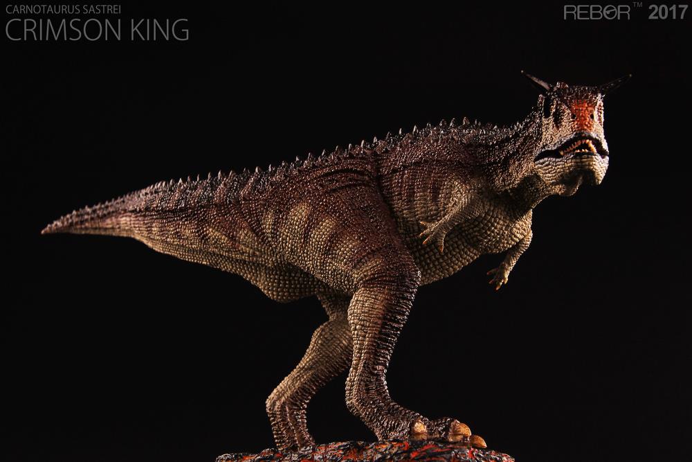 Carnotaurus sastrei "Crimson King" 1/35 Scale Museum Class Replica Gallery Image 7