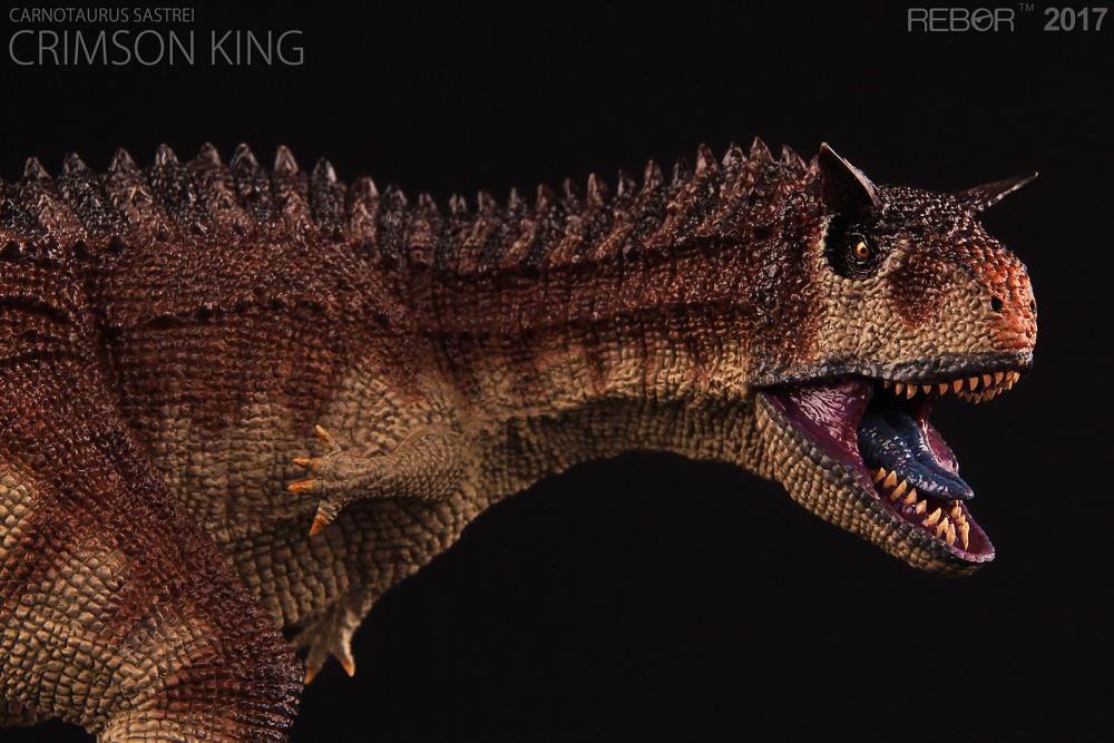 Carnotaurus sastrei "Crimson King" 1/35 Scale Museum Class Replica Gallery Image 9