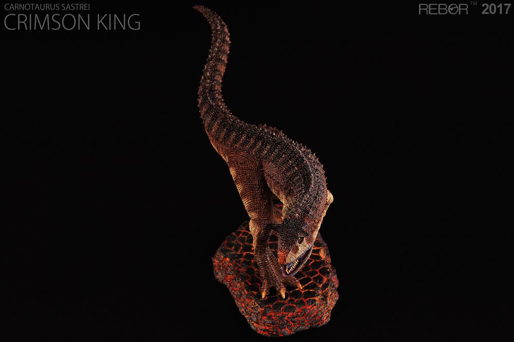 Carnotaurus sastrei "Crimson King" 1/35 Scale Museum Class Replica Gallery Image 4