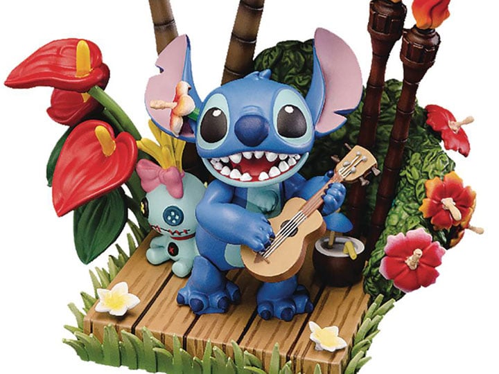 Disney D-Select DS-004 Lilo & Stitch PX Previews Exclusive Statue Gallery Image 1