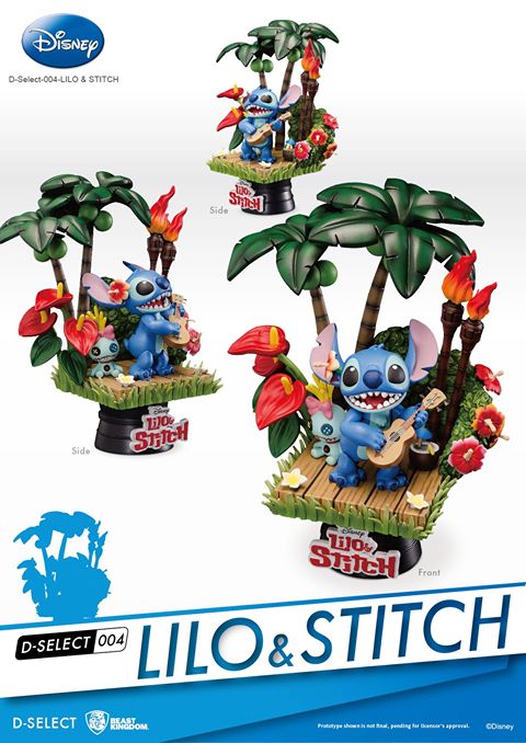 Disney D-Select DS-004 Lilo & Stitch PX Previews Exclusive Statue Gallery Image 4