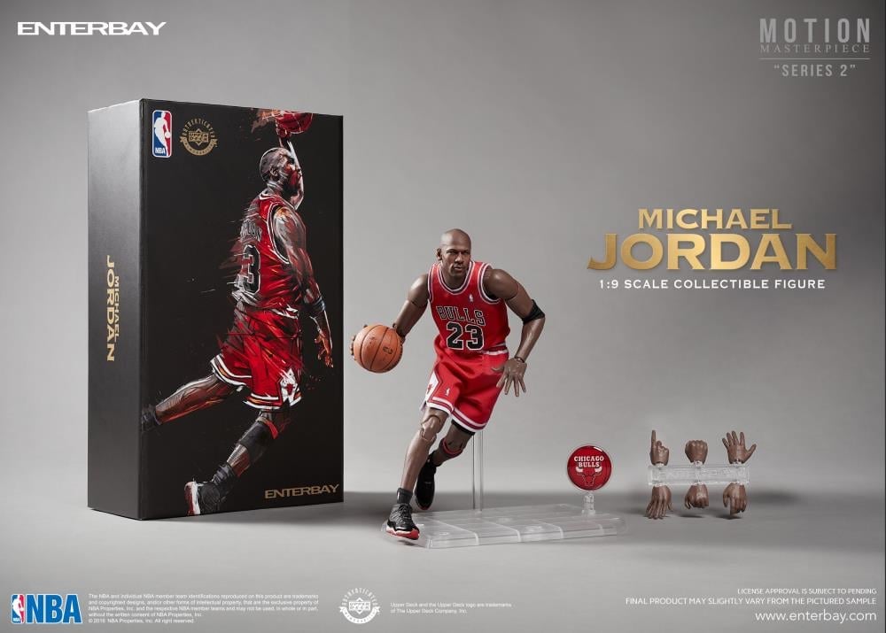 NBA Motion Masterpiece Michael Jordan 1/9 Scale Figure