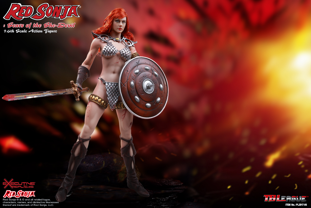 Red Sonja Scars of the She-Devil 1/6 Scale Figure Gallery Image 6