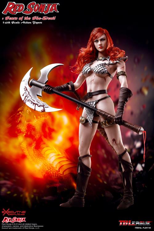 Red Sonja Scars of the She-Devil 1/6 Scale Figure Gallery Image 12