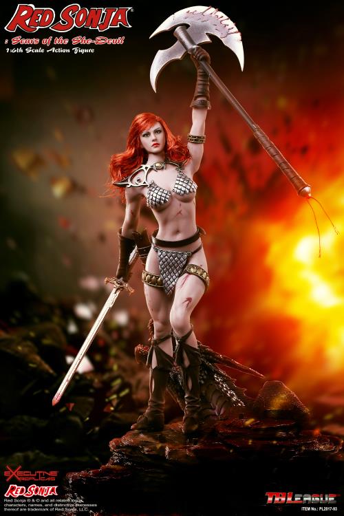 Red Sonja Scars of the She-Devil 1/6 Scale Figure Gallery Image 3