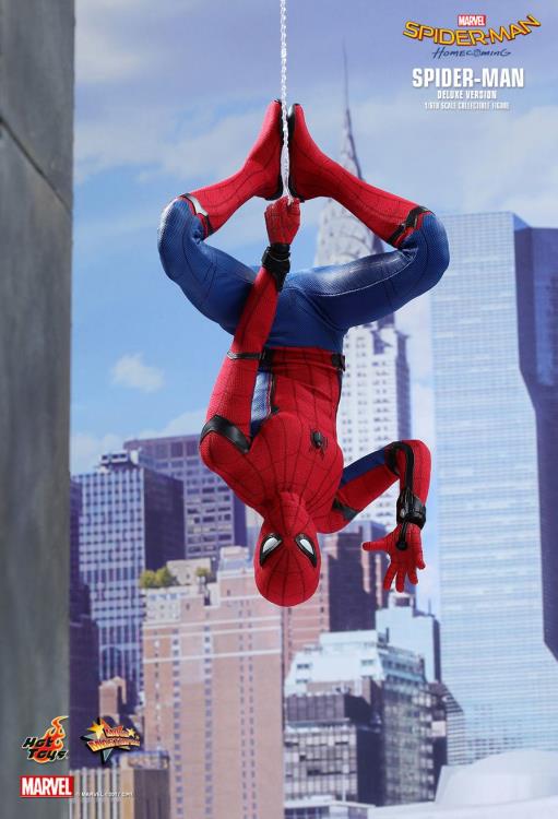 Spider-Man: Homecoming MMS426 Spider-Man (Deluxe Ver.) 1/6th Scale Collectible Figure Gallery Image 4