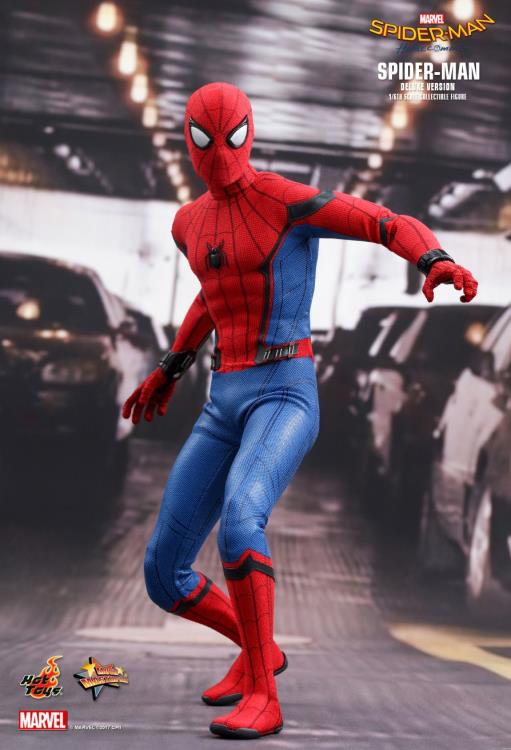 Spider-Man: Homecoming MMS426 Spider-Man (Deluxe Ver.) 1/6th Scale Collectible Figure Gallery Image 6