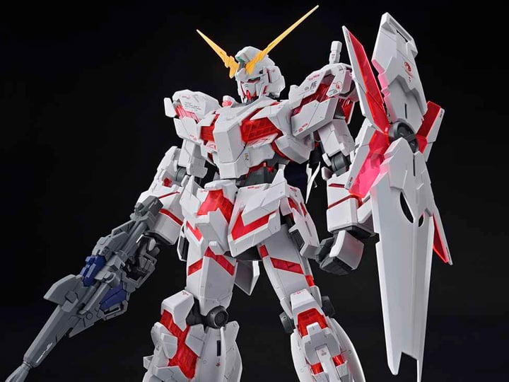 Mobile Suit Gundam Unicorn Mega Size Unicorn Gundam (Destroy Mode) 1/48 Scale Model Kit Gallery Image 1