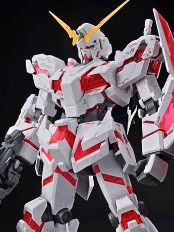 Mobile Suit Gundam Unicorn Mega Size Unicorn Gundam (Destroy Mode) 1/48 Scale Model Kit Gallery Image 2