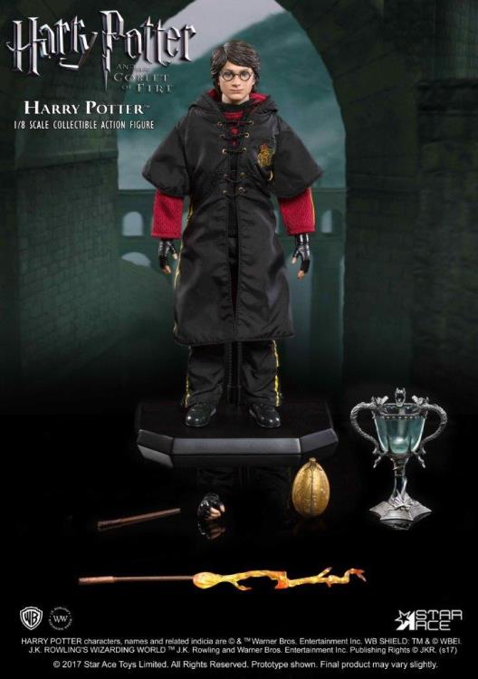 Harry Potter Real Master Series Harry Potter 1/8 Scale Figure (Battle Ver. with Light Up Wand) Gallery Image 7