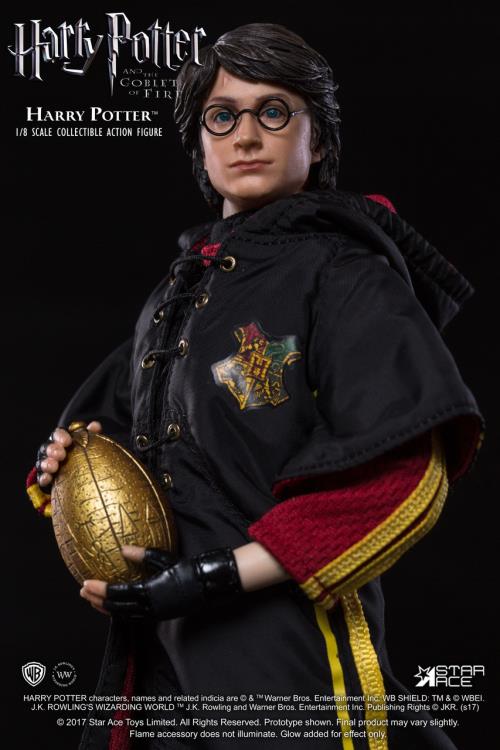 Harry Potter Real Master Series Harry Potter 1/8 Scale Figure (Battle Ver. with Light Up Wand) Gallery Image 4