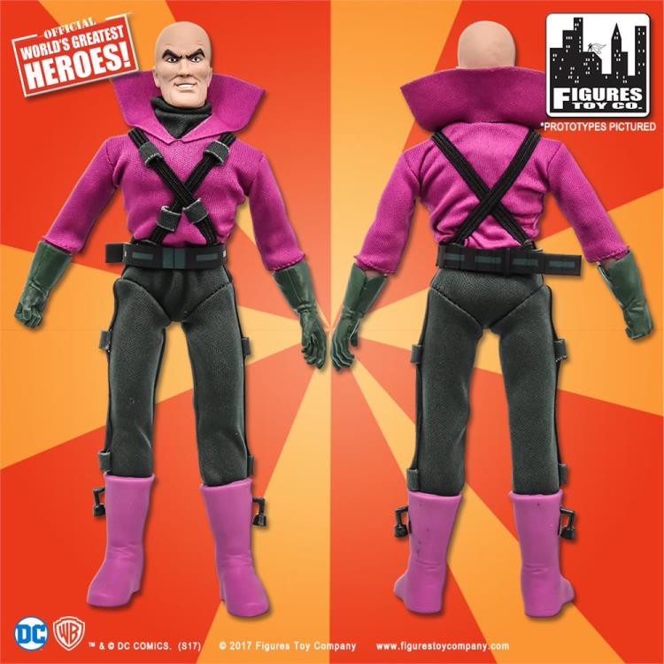 Super Friends World's Greatest Heroes Series 6 Lex Luthor 8" Retro Figure Gallery Image 3